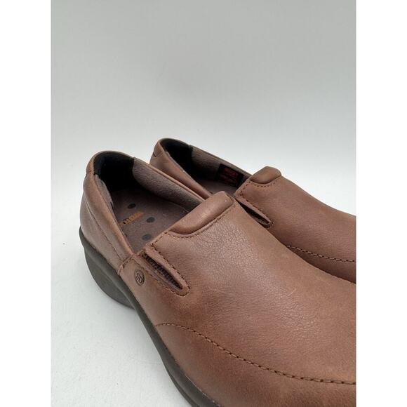 NWD Red Wing WORX Women's Slip On Work Shoe Brown US Size 6 Wide NIB - Picture 3 of 12